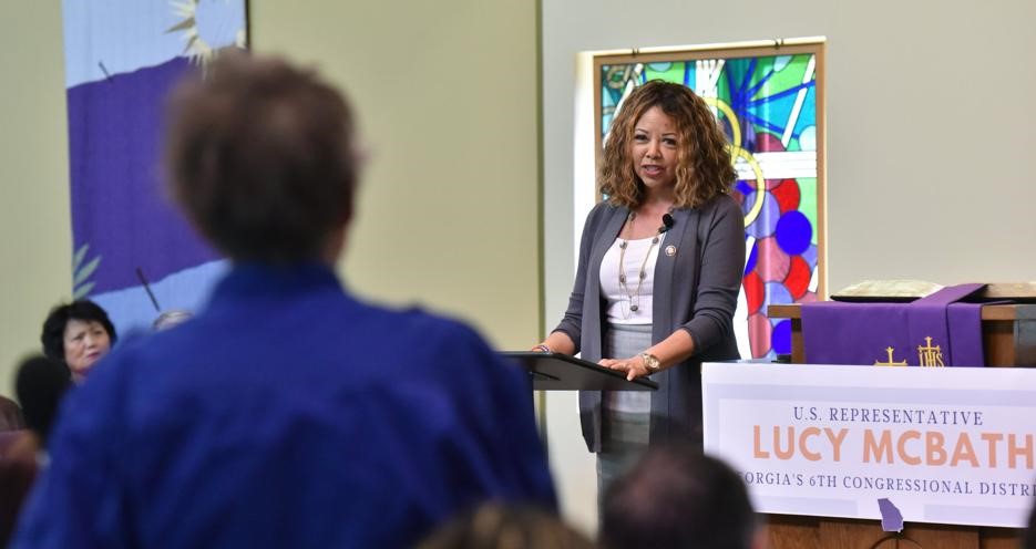 Atlanta Journal-Constitution: McBath pledges bipartisanship at first town hall meeting