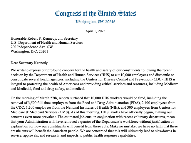 McBath Condemns Cuts to the CDC, HHS