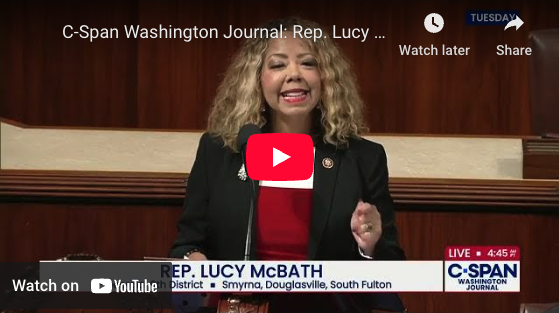 C-SPAN Washington Journal: Rep. Lucy McBath calls on Department of Education to release withheld $7B