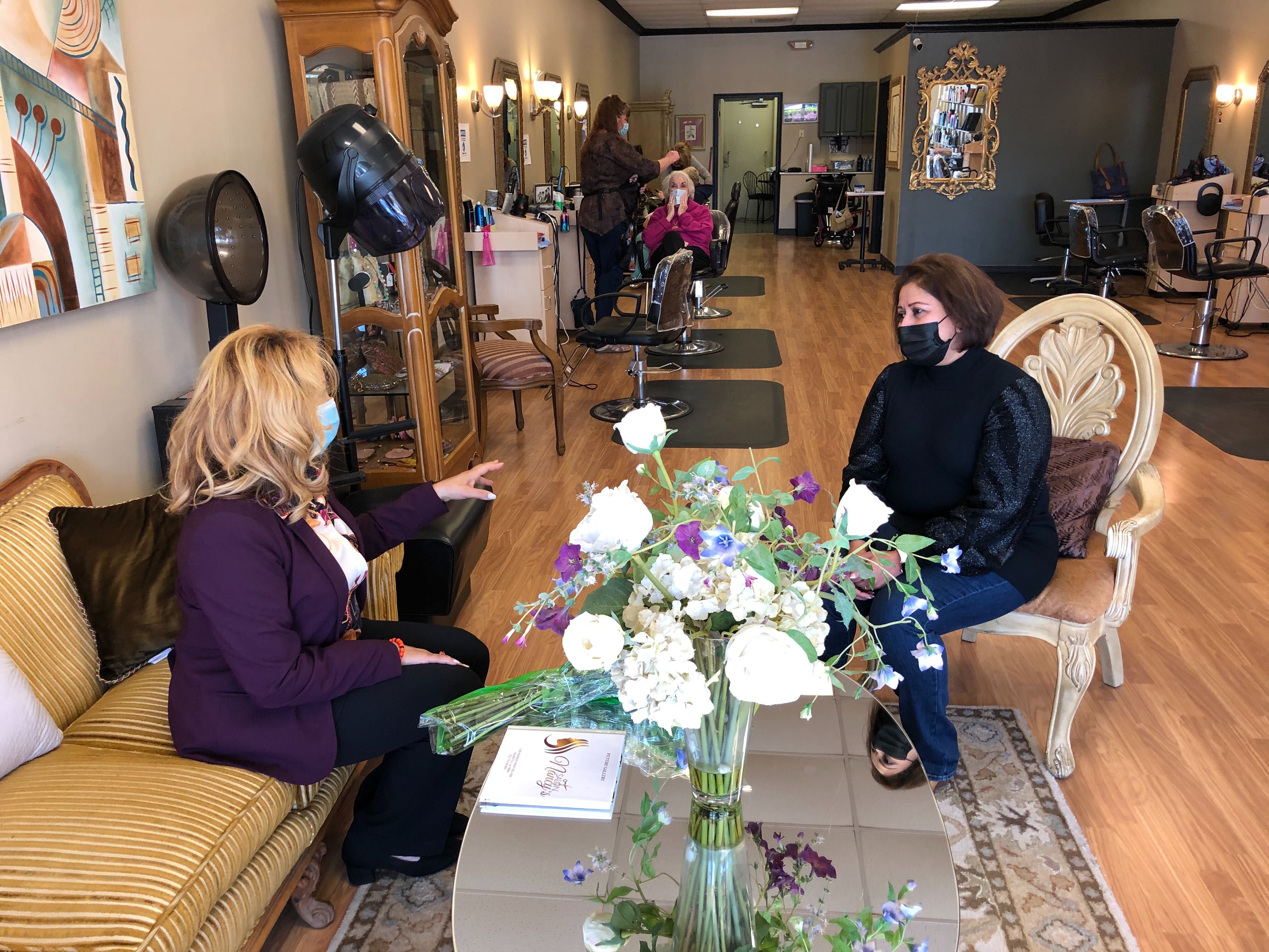 East Cobb News: Rep. McBath visits East Cobb salon on small business tour