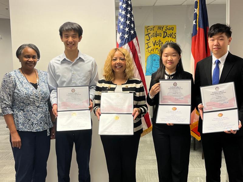 McBath Announces Winners of 2023 Congressional App Challenge