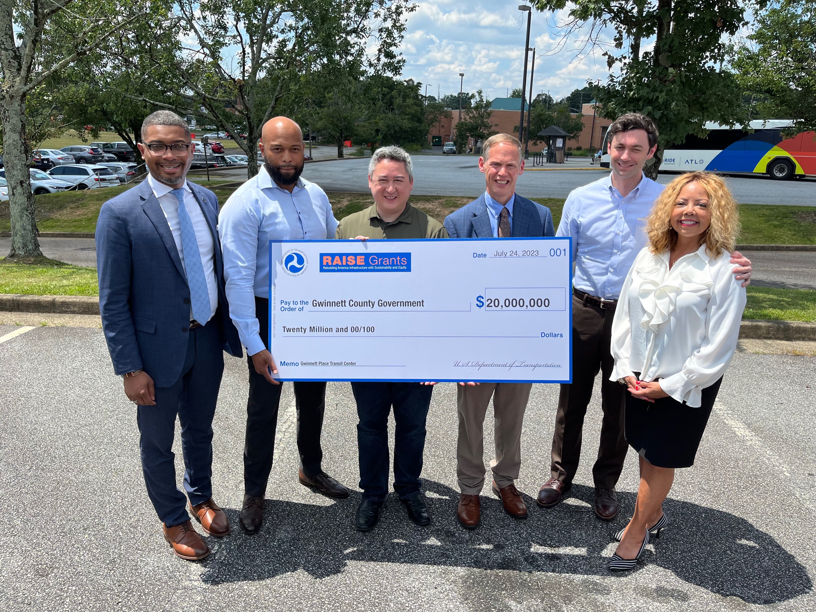 McBath, Ossoff Celebrate $20 Million Federal Investment in Gwinnett County
