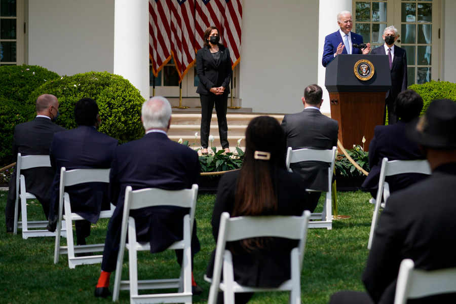 McBath Stands with President Biden, Vice President Harris, and Attorney General Garland in Rose Garden for Announcement of Actions to End Gun Violence and Save Lives