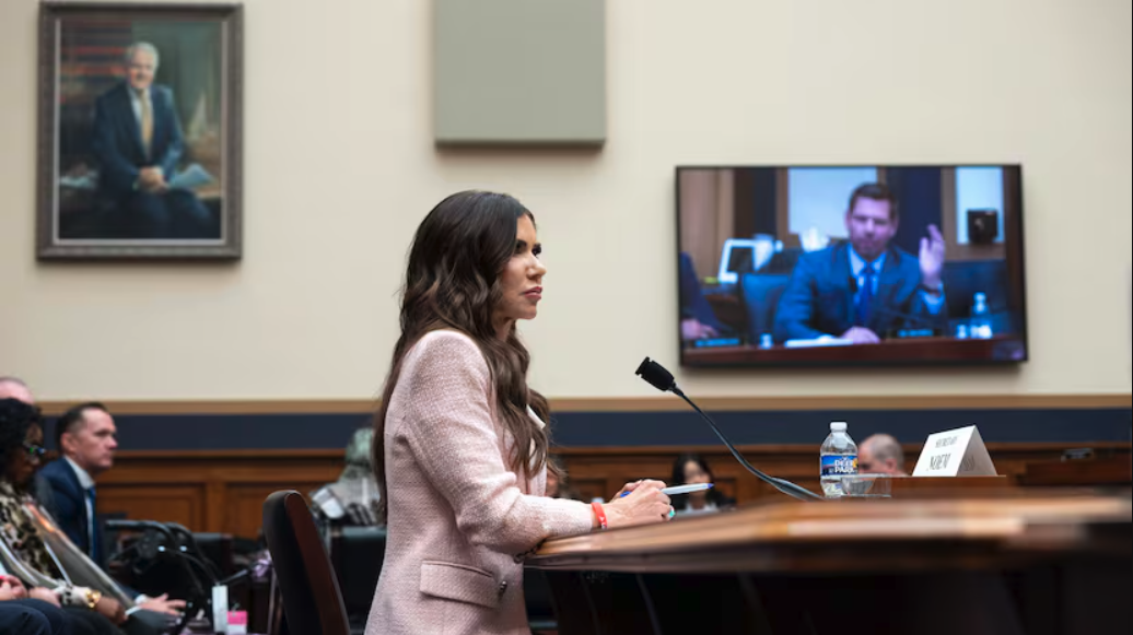 Atlanta Journal-Constitution: Kristi Noem confronted over ‘inhumane’ treatment of Georgia ICE detainee