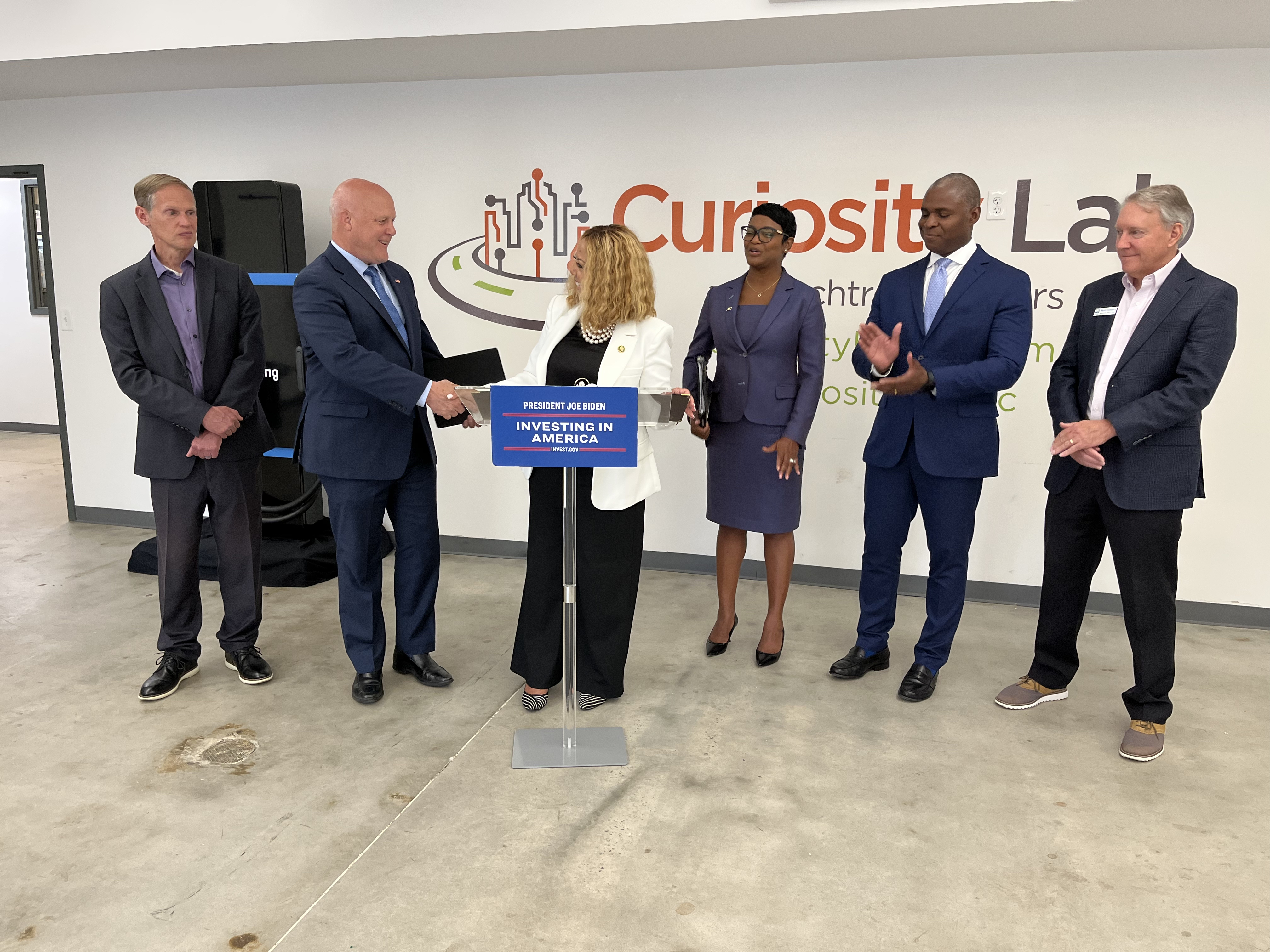 McBath Welcomes Mitch Landrieu, Senior Advisor to the President and White House Infrastructure Implementation Coordinator, to Gwinnett County