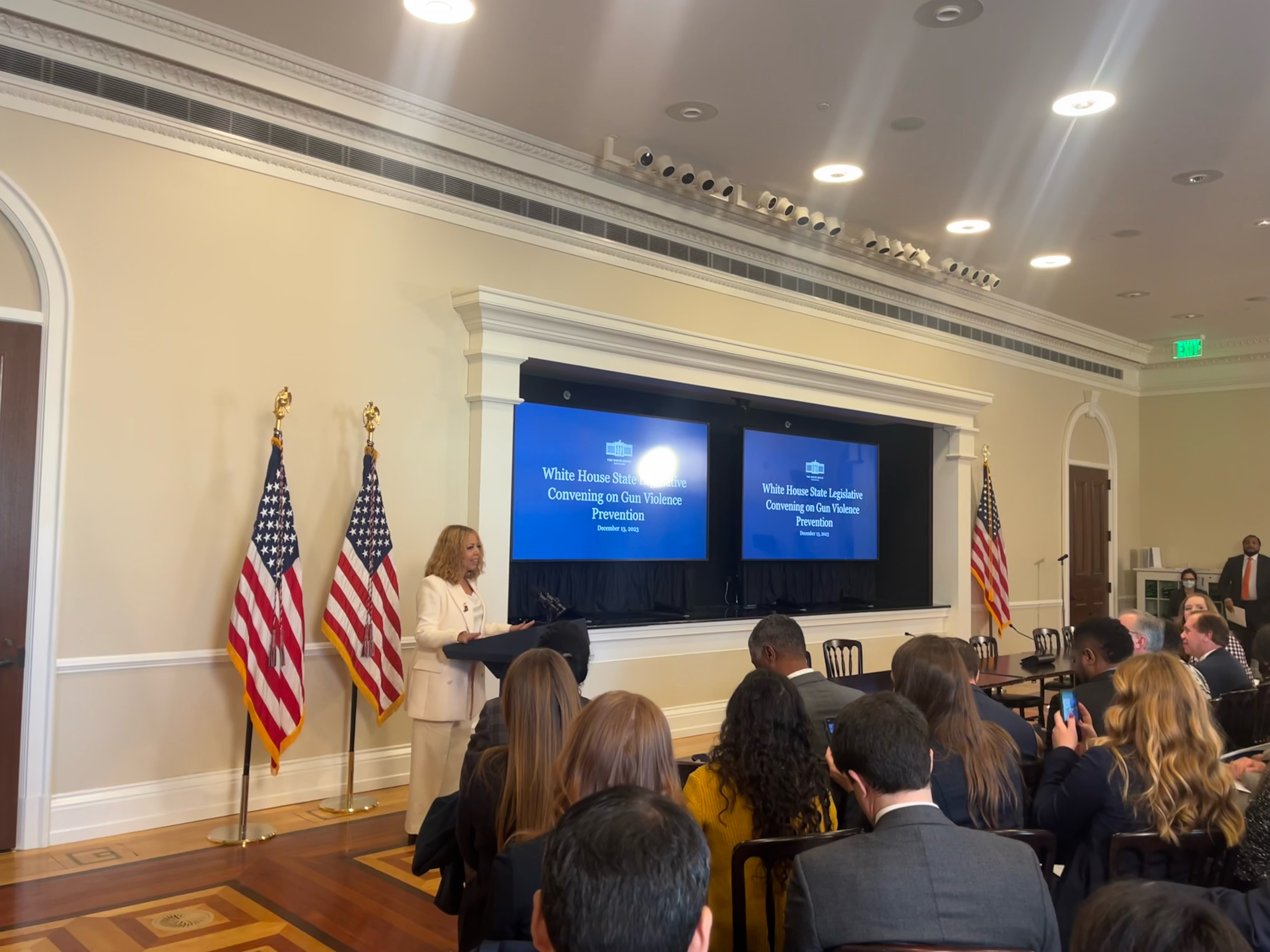 McBath Addresses State Leaders During Launch of White House Safer States Initiative