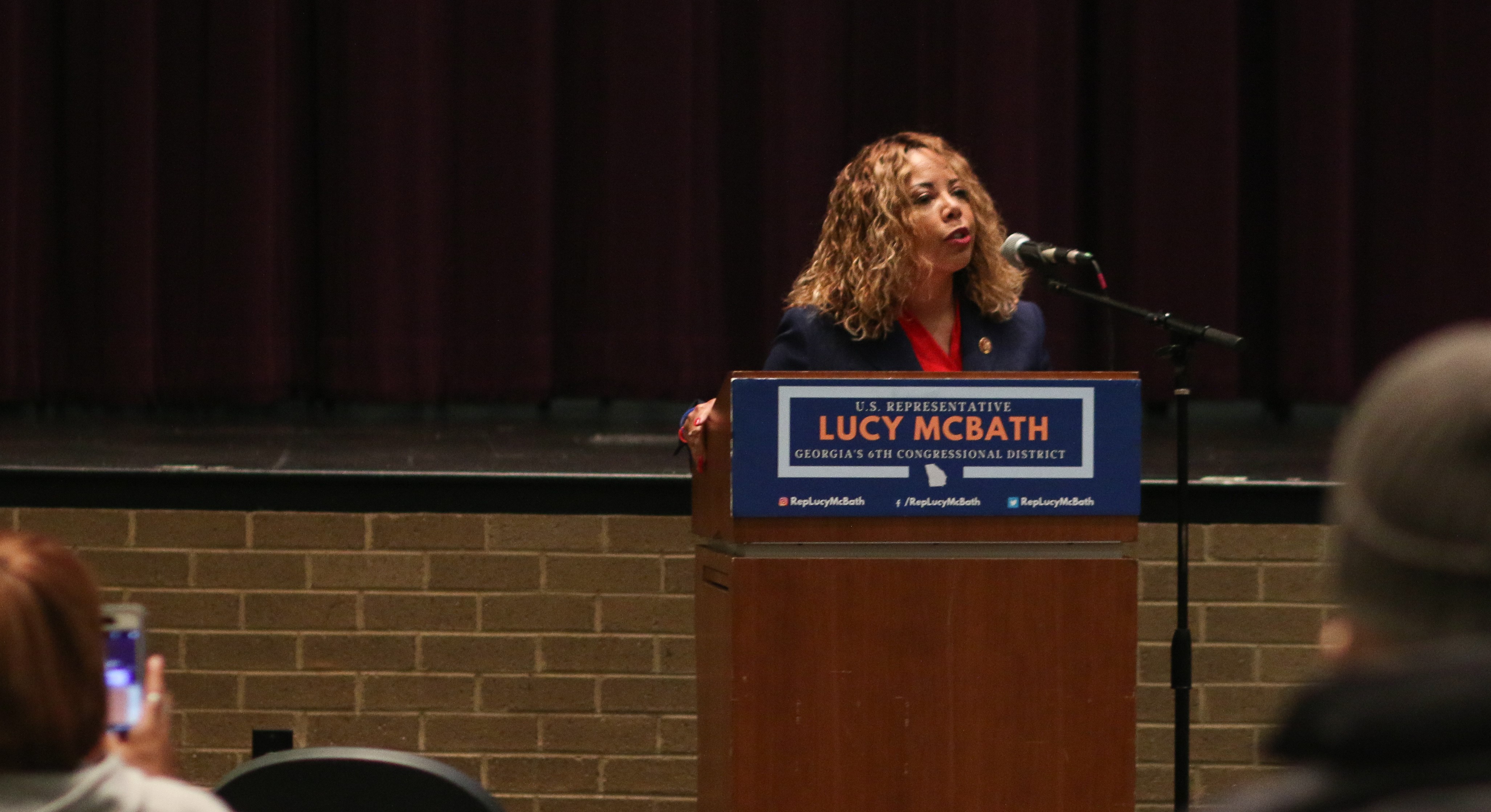 Rep. Lucy McBath Puts Focus On Veterans in Fifth Town Hall