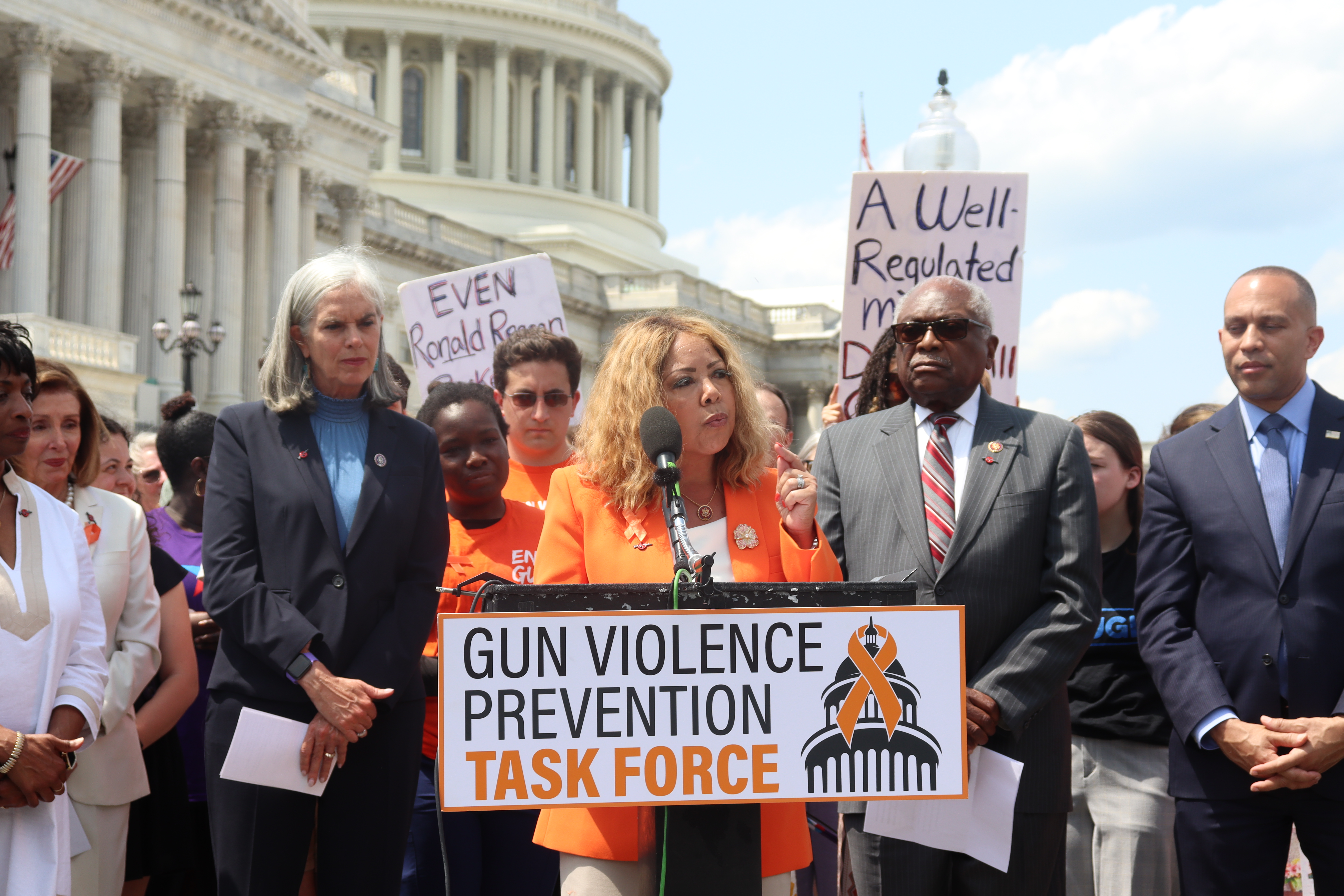McBath, Thompson, Clyburn, Jeffries, Clark, Pelosi Announce Gun Violence Prevention Legislation Strategy