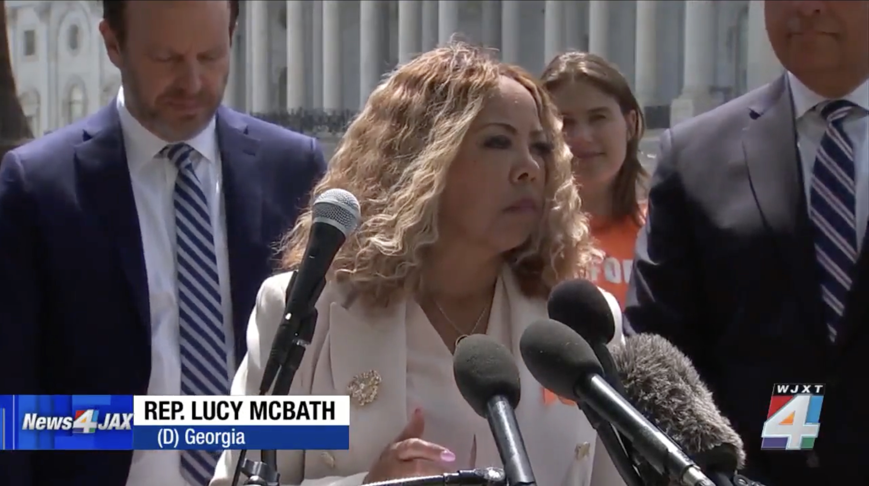 WJXT Video: Georgia Congresswoman Lucy McBath Leads Congressional Bill to Ban Assault Weapons