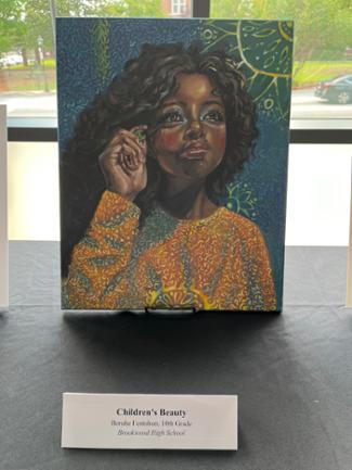 Third Place: Beruhe Fentahun, Children’s Beauty (Brookwood High School)